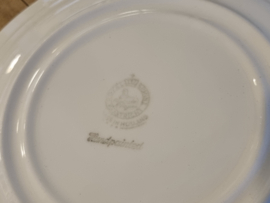 Oud Boerenbont Regout | Royal Sphinx set 6x Serveerbordje met rand 17,5 cm