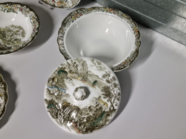 Engels gekleurd Ridgway Heritage Eetservies 6 personen