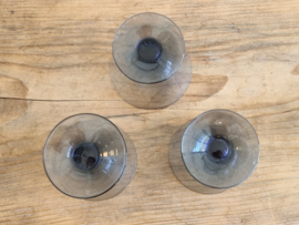 Max Verboeket Maastricht Carnaval K6 Set 3x Vruchtensapglas grijs
