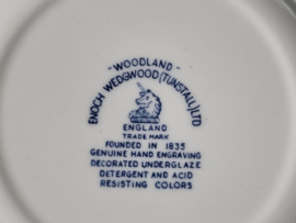 Engels blauw Enoch Wedgwood Woodland serviesset 21-delig