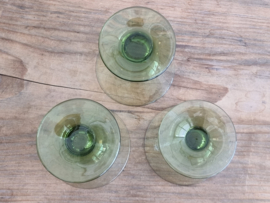 Max Verboeket Maastricht Carnaval K6 Set 3x Vruchtensapglas groen