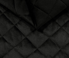 Kinonderlegger diamond velvet black