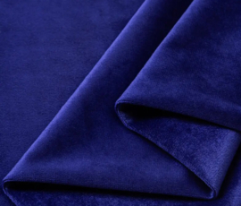 Kinonderlegger velvet royal blue