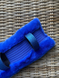 Longierunterlage budget pelz royal blue