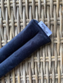 Kinonderlegger velvet dark blue