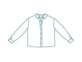 Atelier Jupe -  Este   - Blouse   - Ned - Eng - Fr.