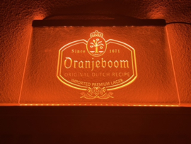 Oranjeboom neon bord lamp LED verlichting reclame lichtbak bier