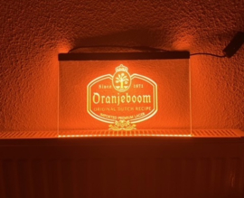 Oranjeboom neon bord lamp LED verlichting reclame lichtbak bier